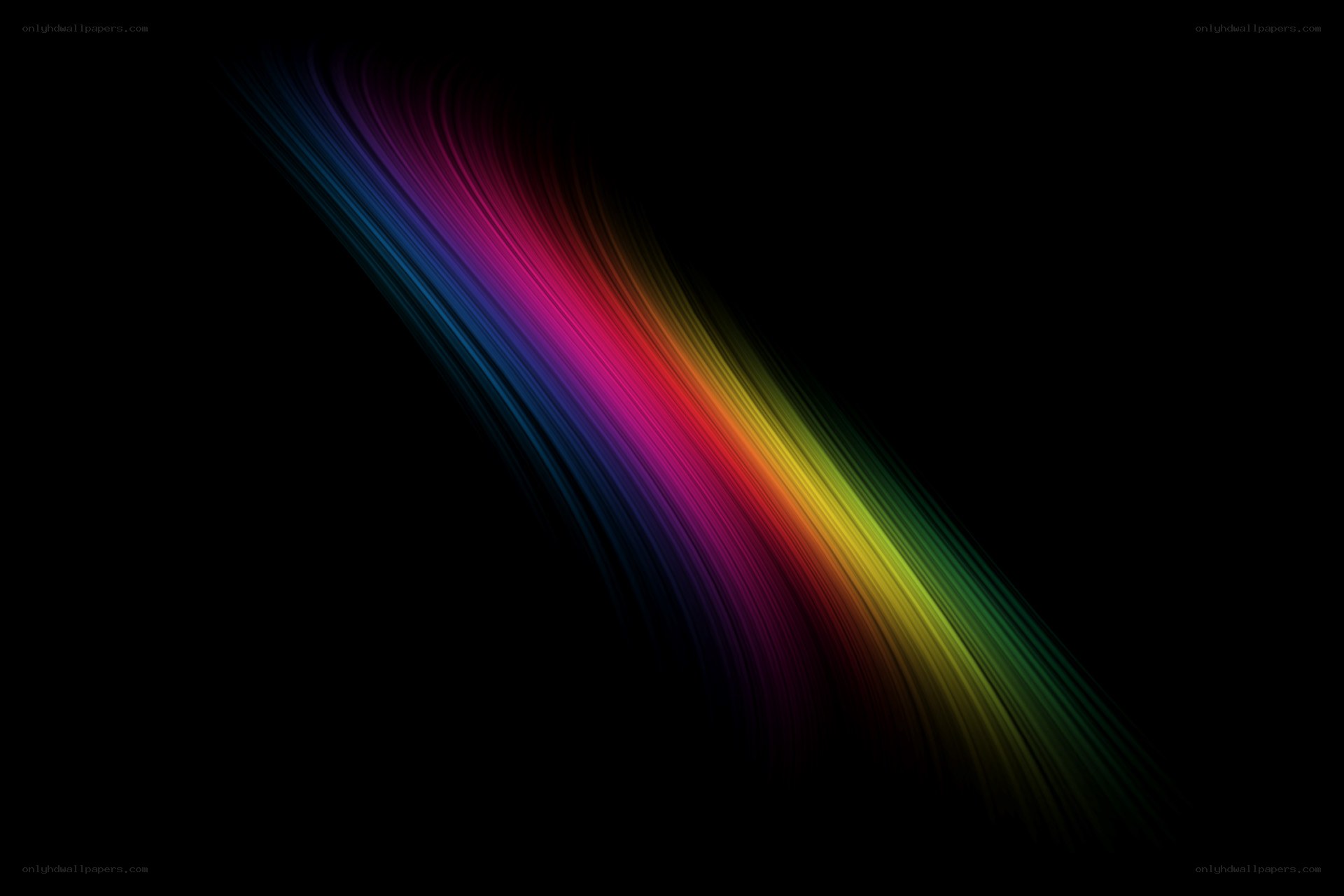 colorful light streaks