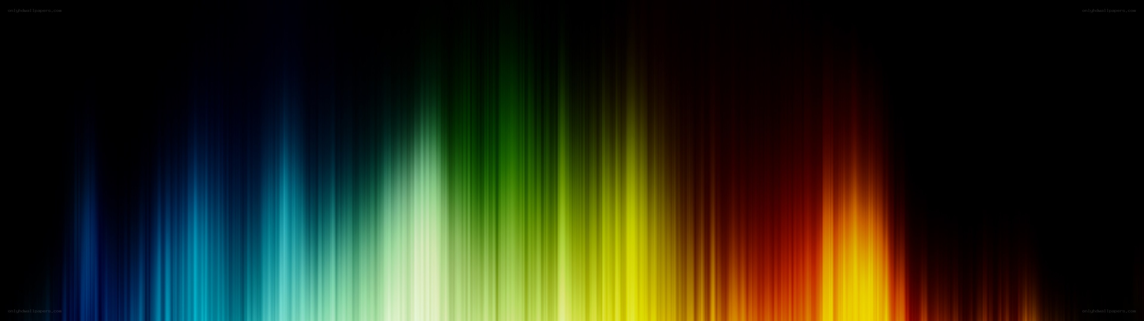 colorful light streaks