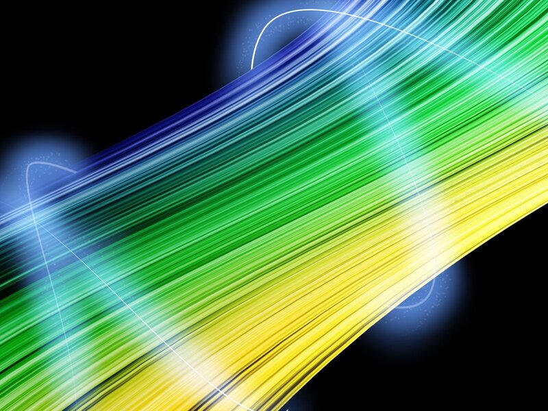 colorful light streaks