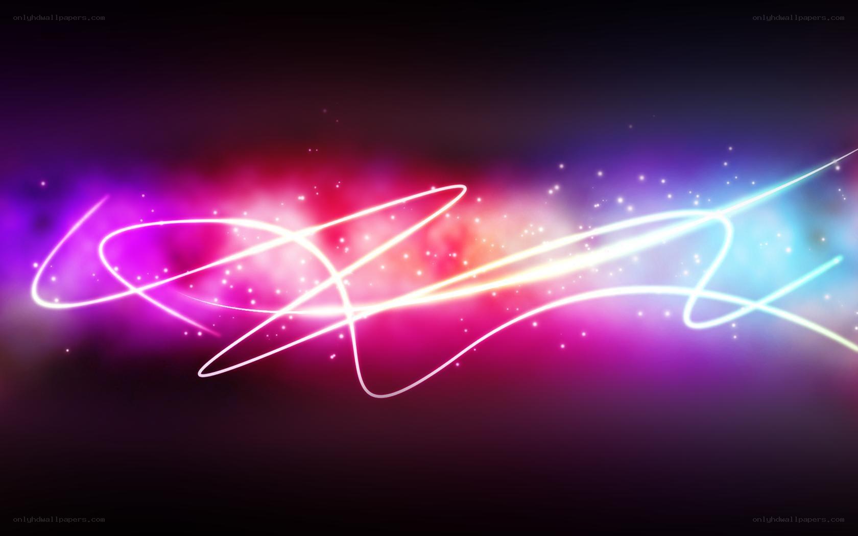 colorful light streaks abstract