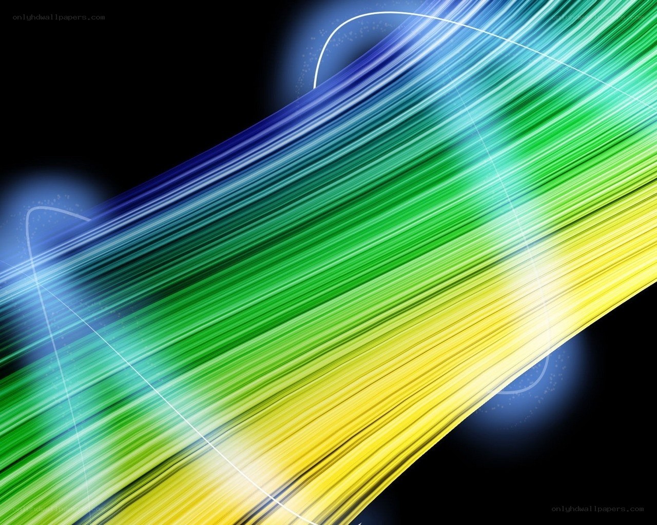 colorful light streaks abstract