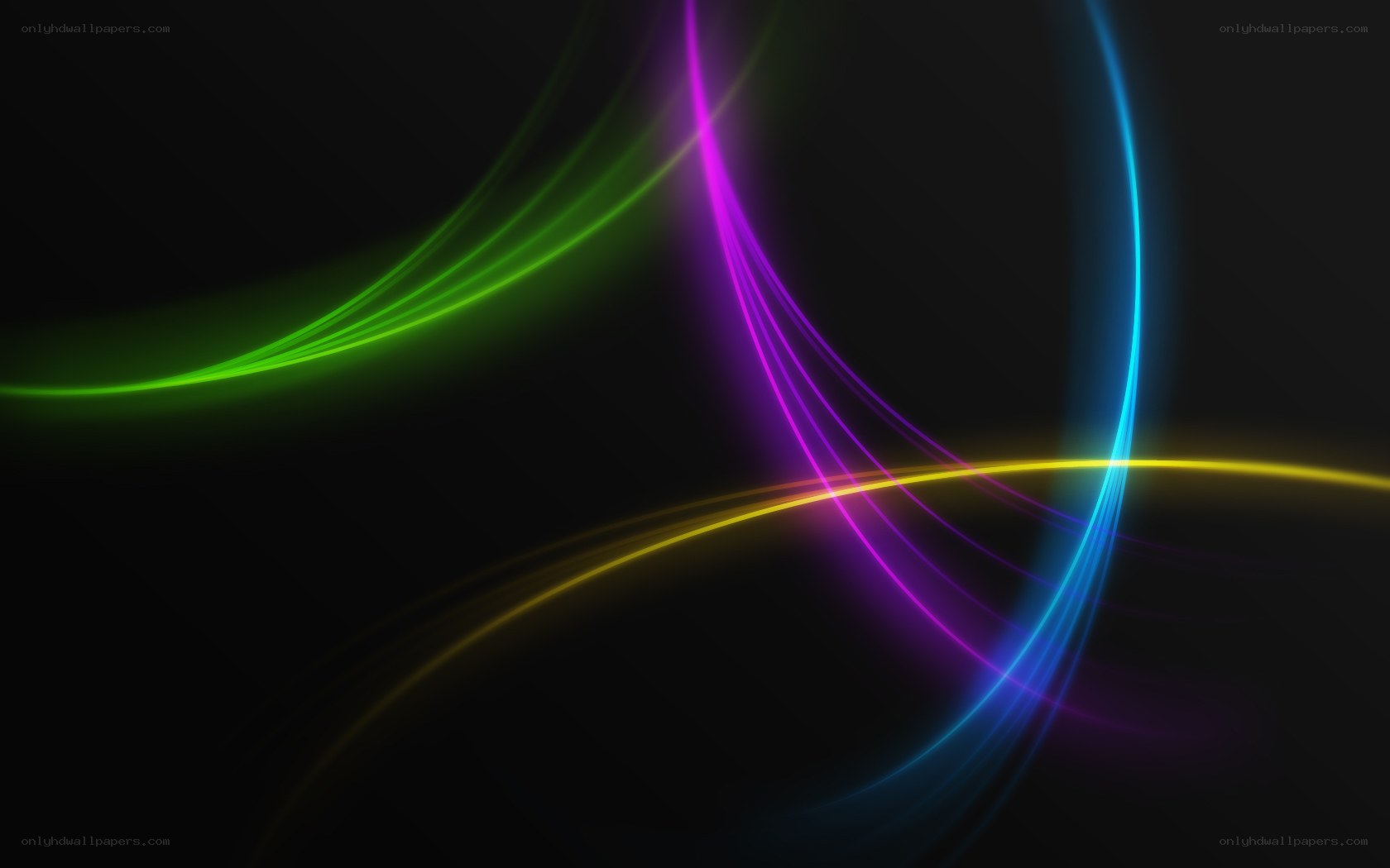 colorful light streaks abstract