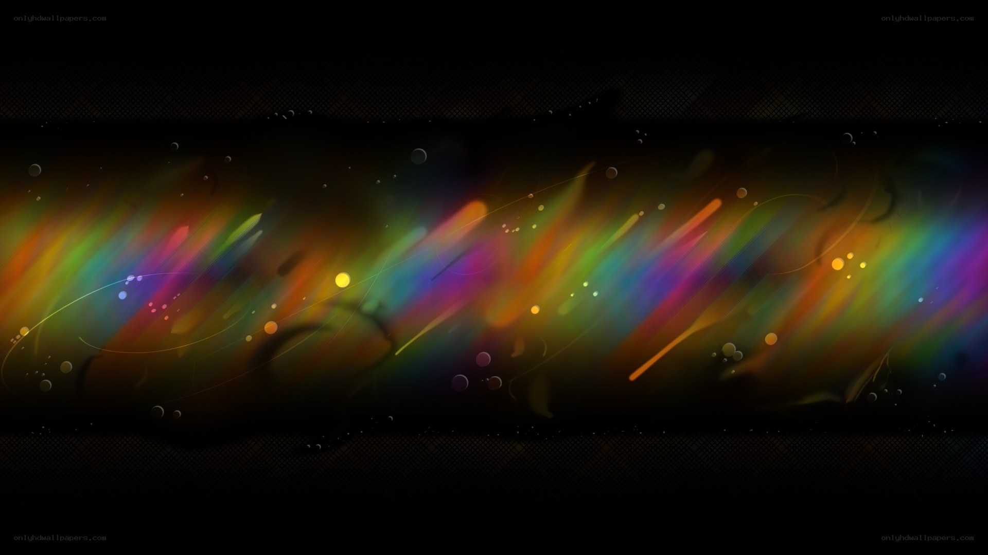colorful light streaks abstract