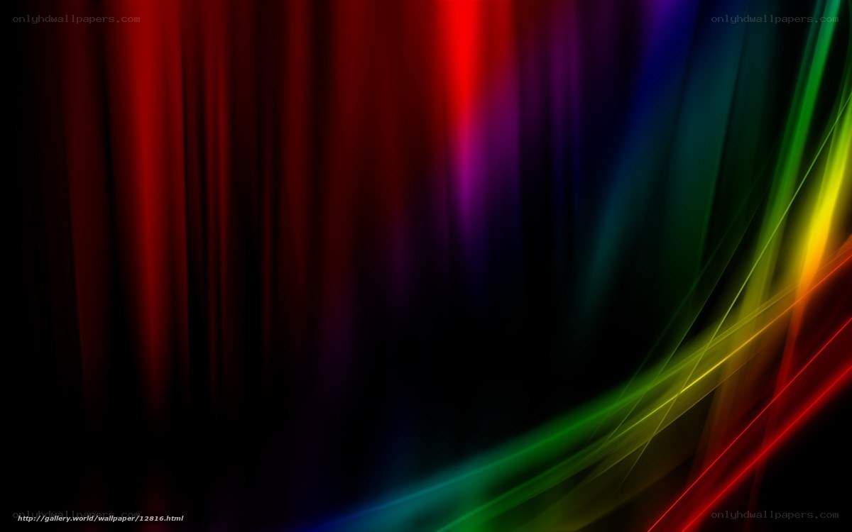 colorful light streaks abstract