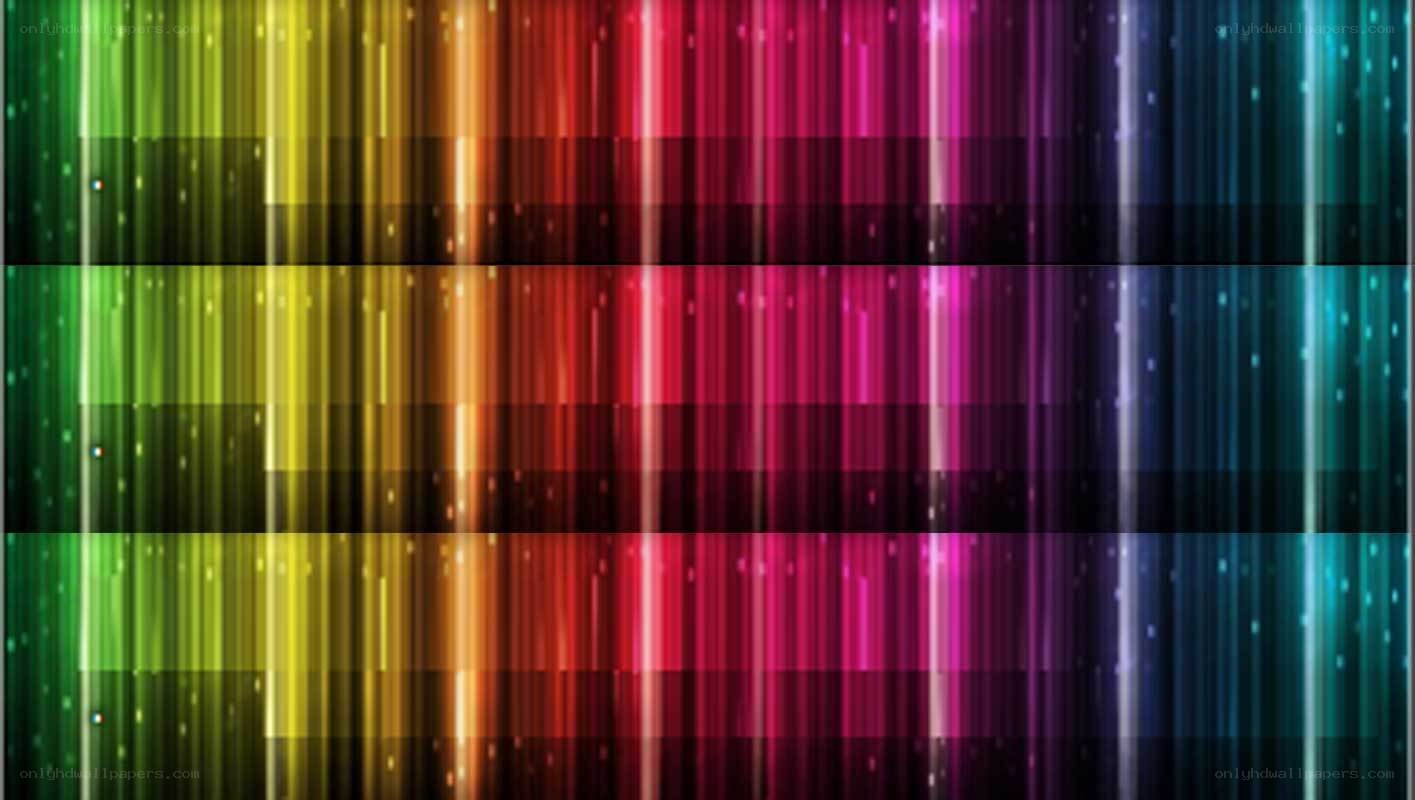 colorful light streaks animation