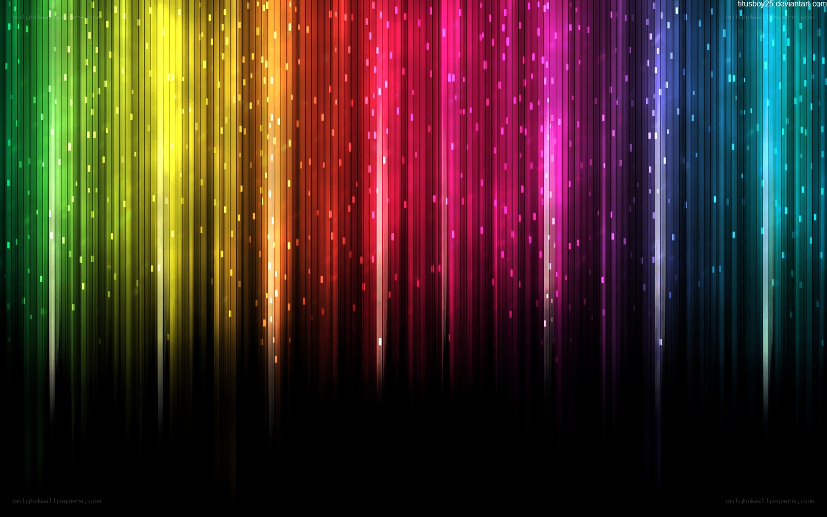 colorful light streaks background