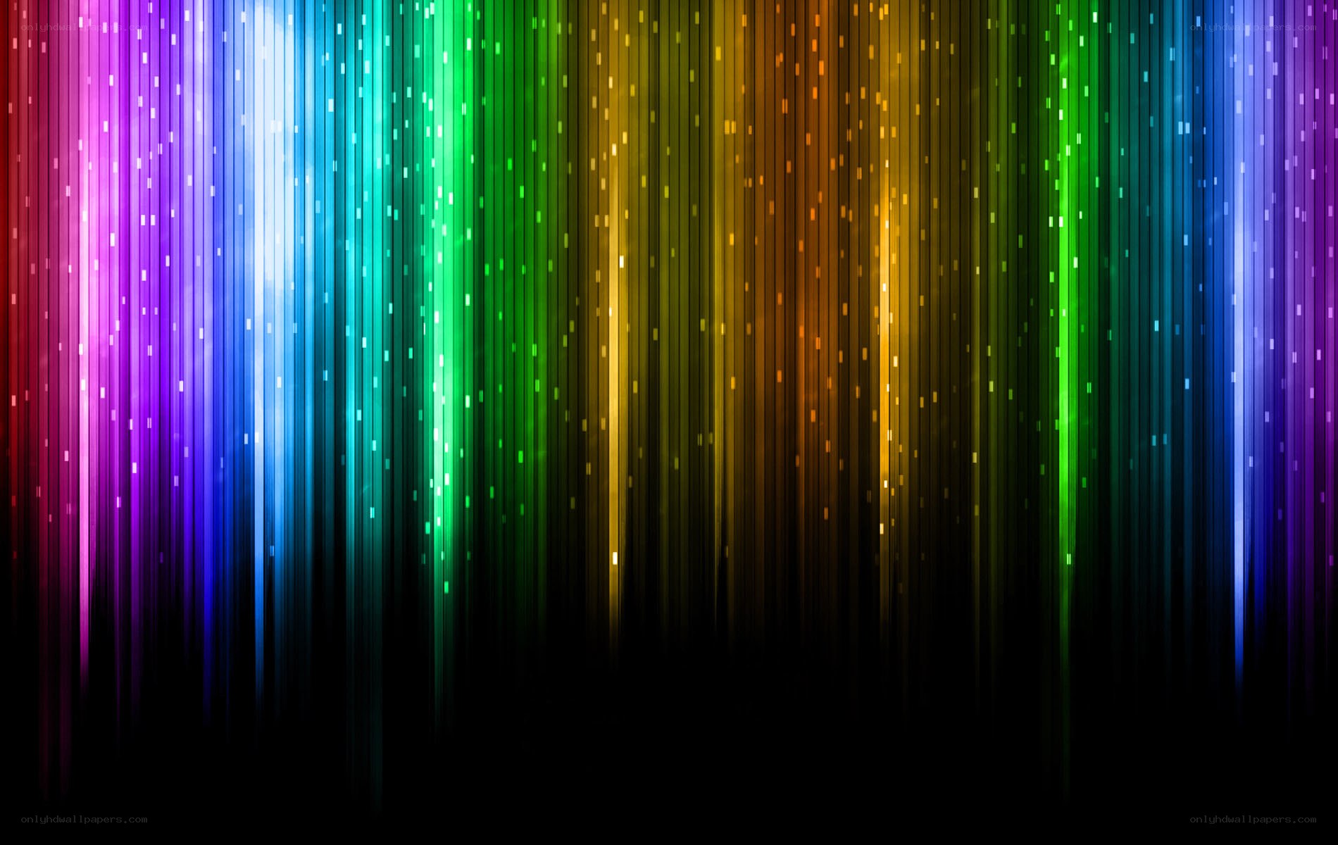 colorful light streaks background