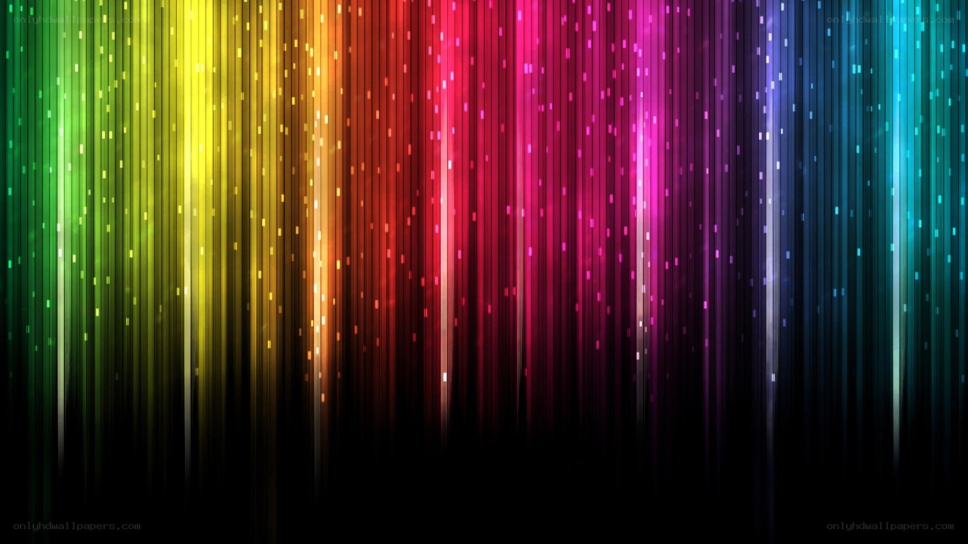 colorful light streaks background