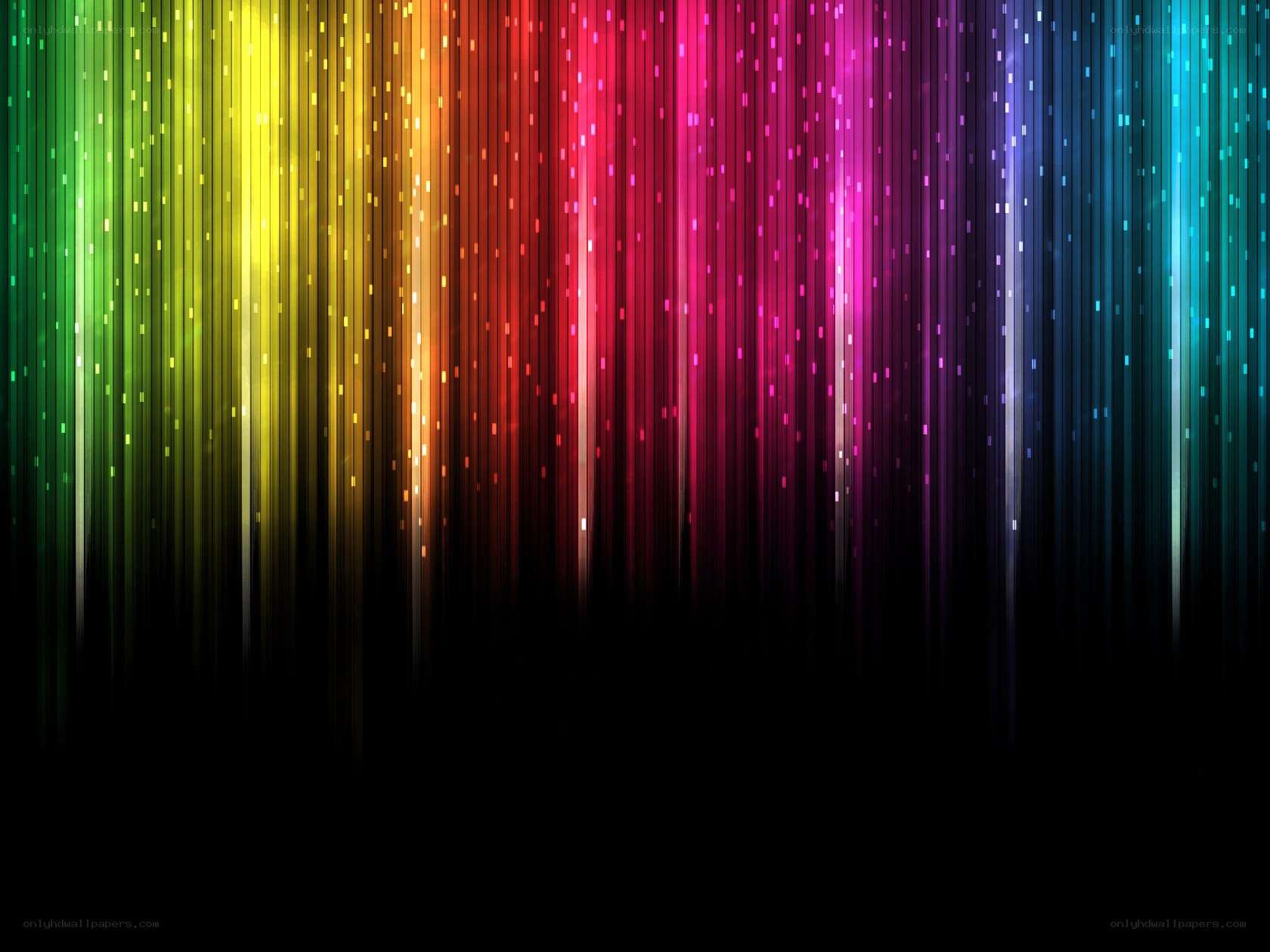 colorful light streaks background