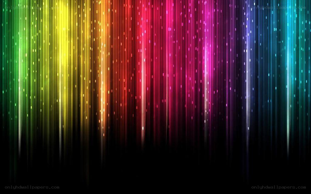 colorful light streaks background