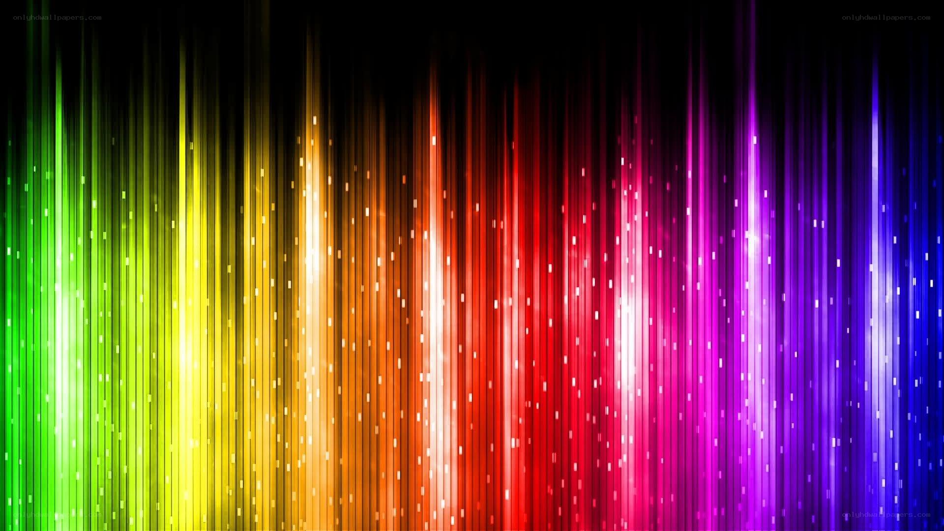 colorful light streaks background