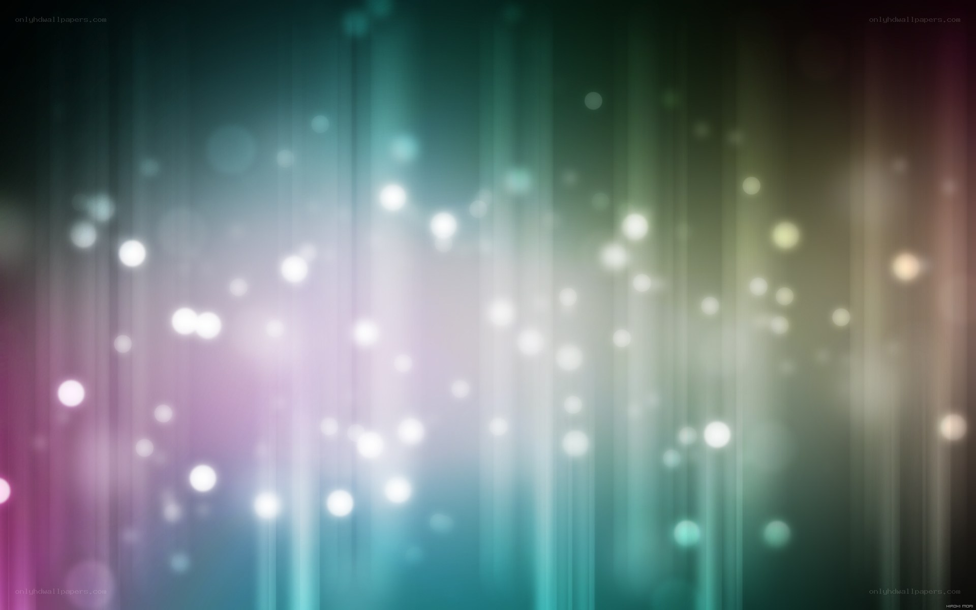 colorful light streaks background