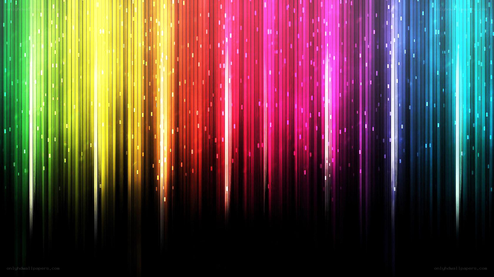 colorful light streaks background