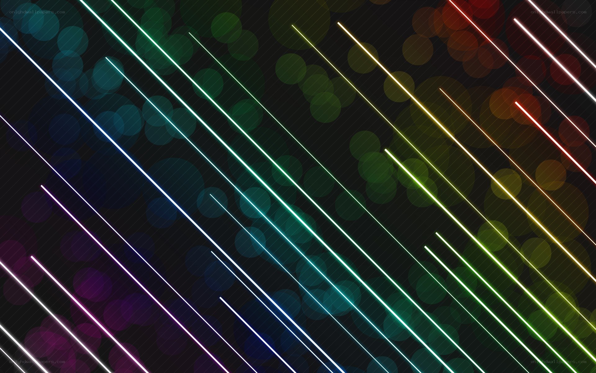 colorful light streaks background