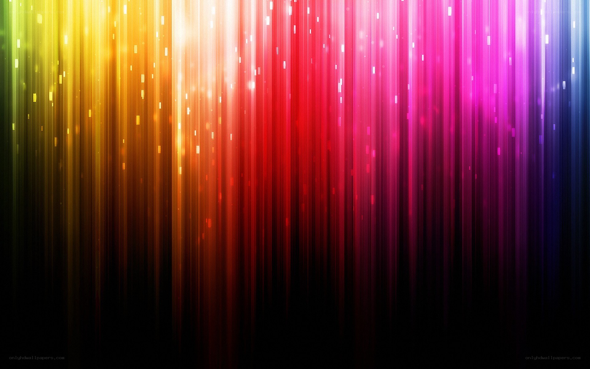 colorful light streaks background