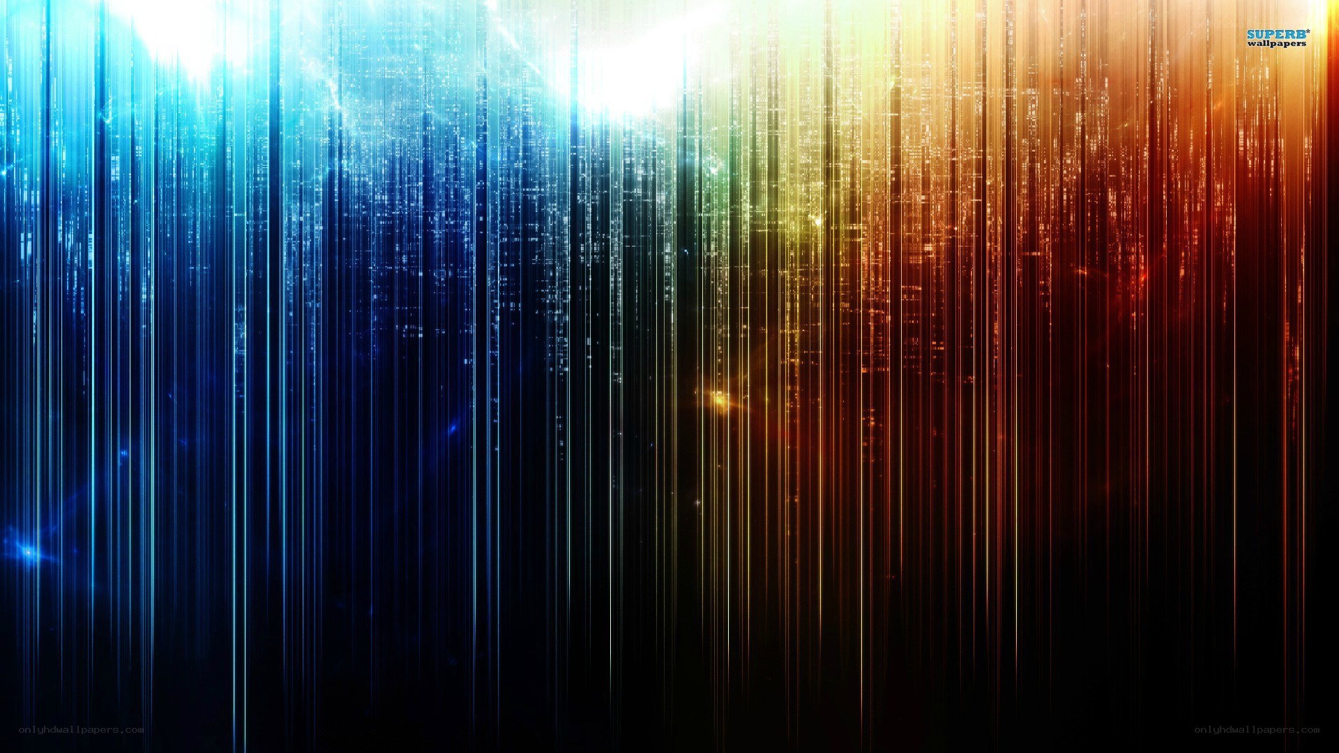 colorful light streaks background