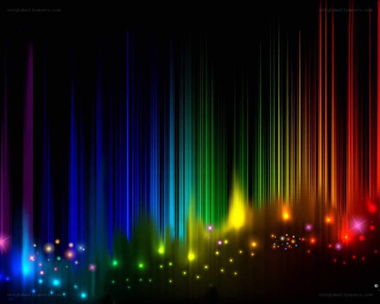 colorful light streaks background