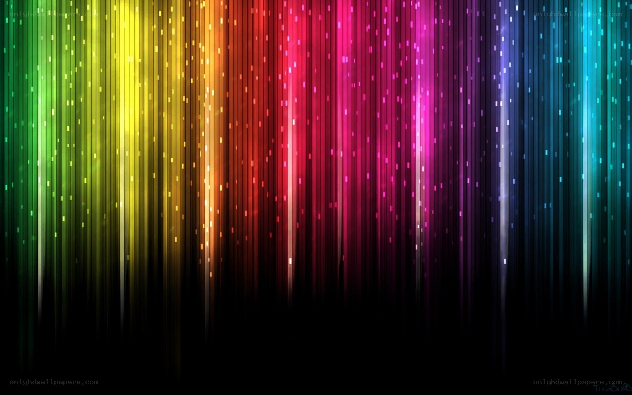 colorful light streaks background