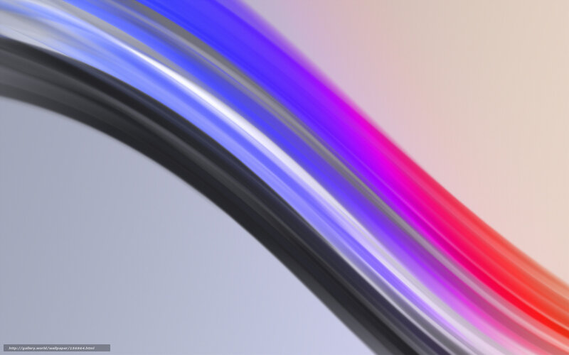 Colorful Light Streaks — Blue, Dynamic, Abstract, Curved Lines, Gradient