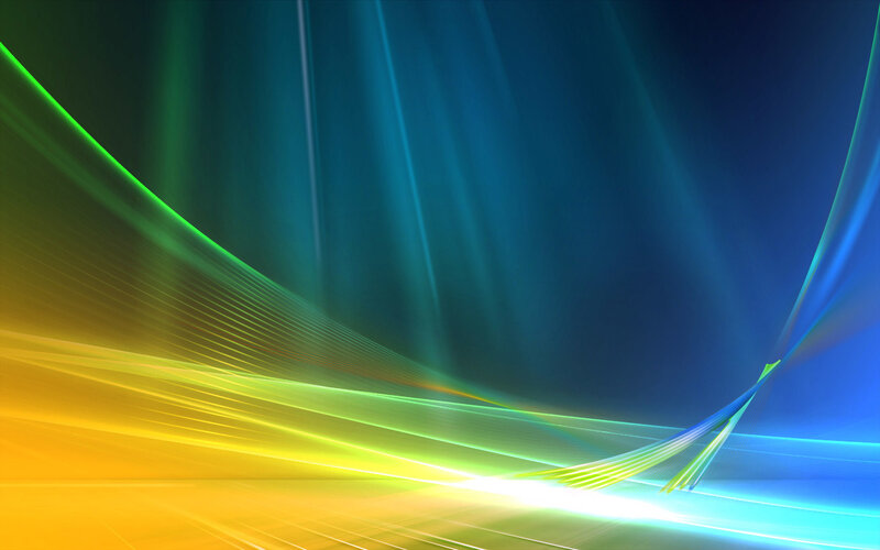 Colorful Light Streaks — Blue, Dynamic, Abstract, Curves, Rays