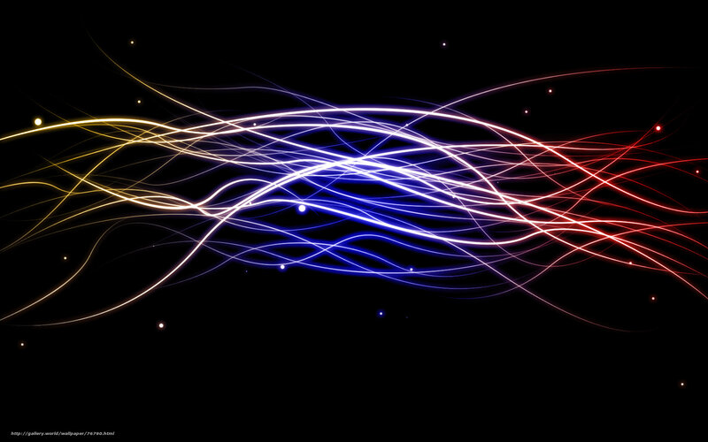 Colorful Light Streaks — Blue, Dynamic, Night