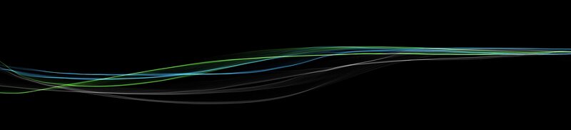 Colorful Light Streaks — Green, Calm
