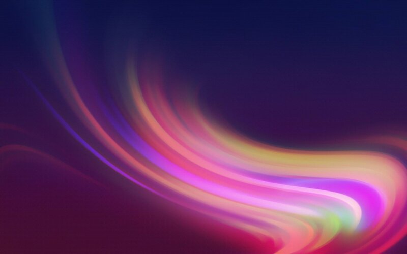Colorful Light Streaks — Purple, Dynamic, Abstract, Curves