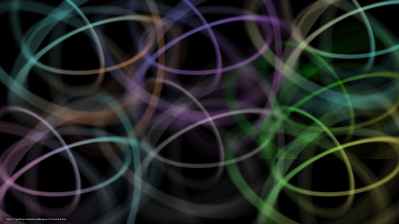 Colorful Light Streaks — Purple, Dynamic, Abstract, Light Trails, Dark Background