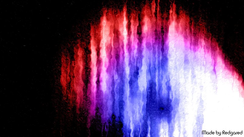 Colorful Light Streaks — Red, Dramatic