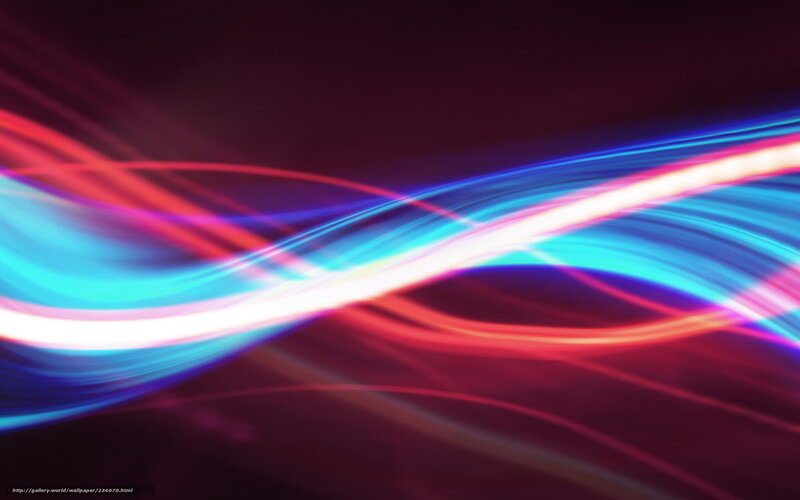Colorful Light Streaks — Red, Dynamic, Abstract, Light Trails, Dark Background