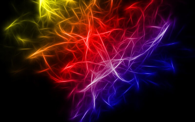 Colorful Light Streaks — Red, Energetic