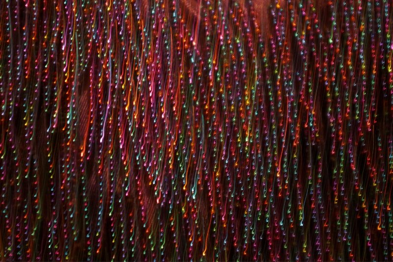Colorful Light Streaks — Red, Vibrant