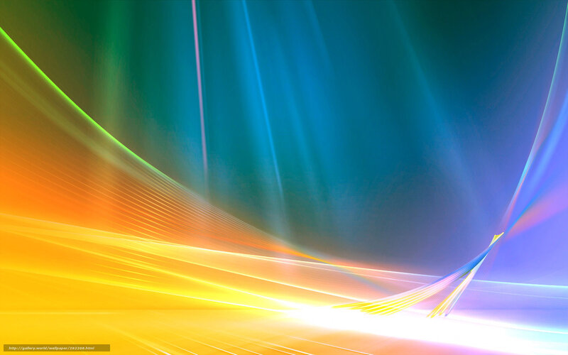 Colorful Light Streaks — Yellow, Dynamic, Abstract, Light Rays