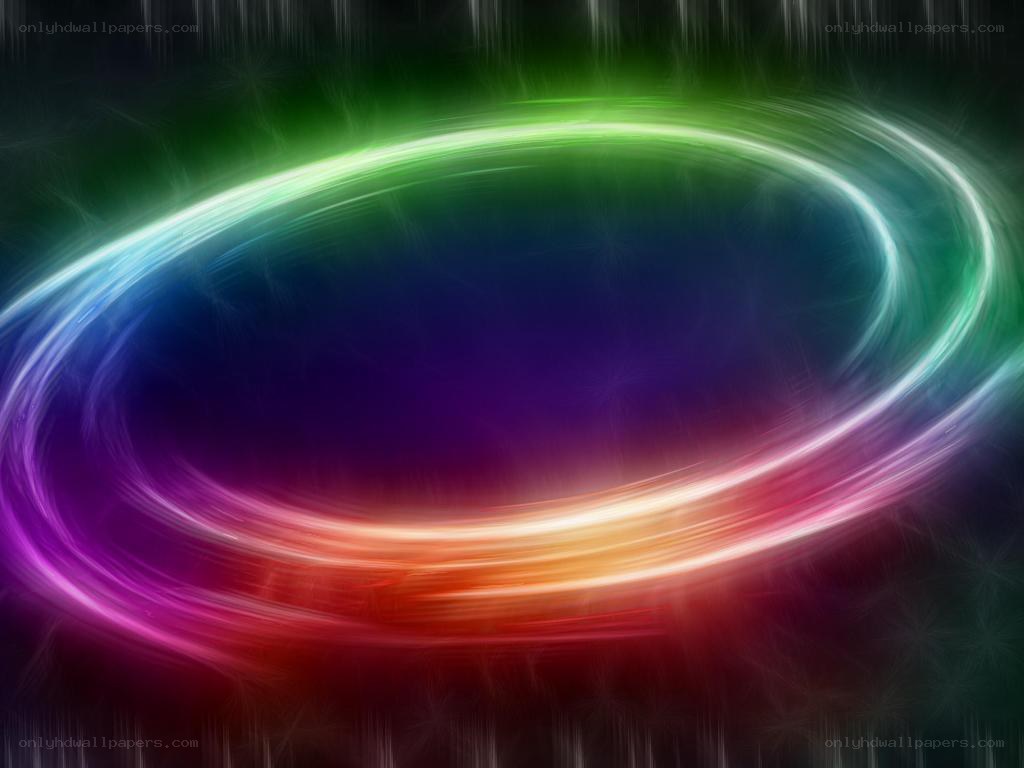 colorful light swirl