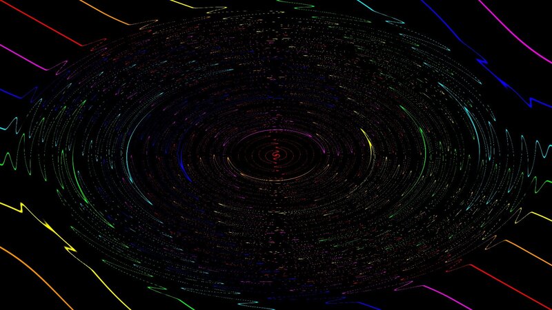 colorful light swirl animation