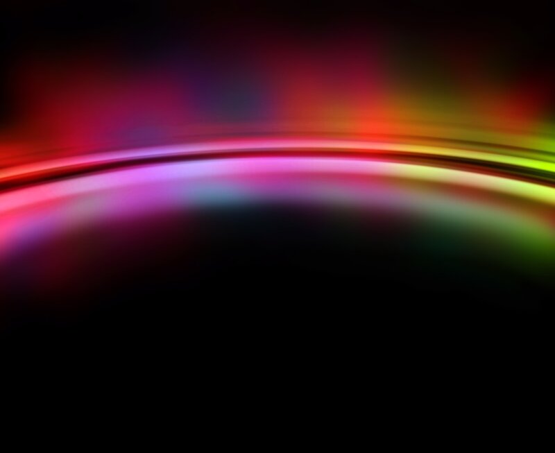 colorful light wave
