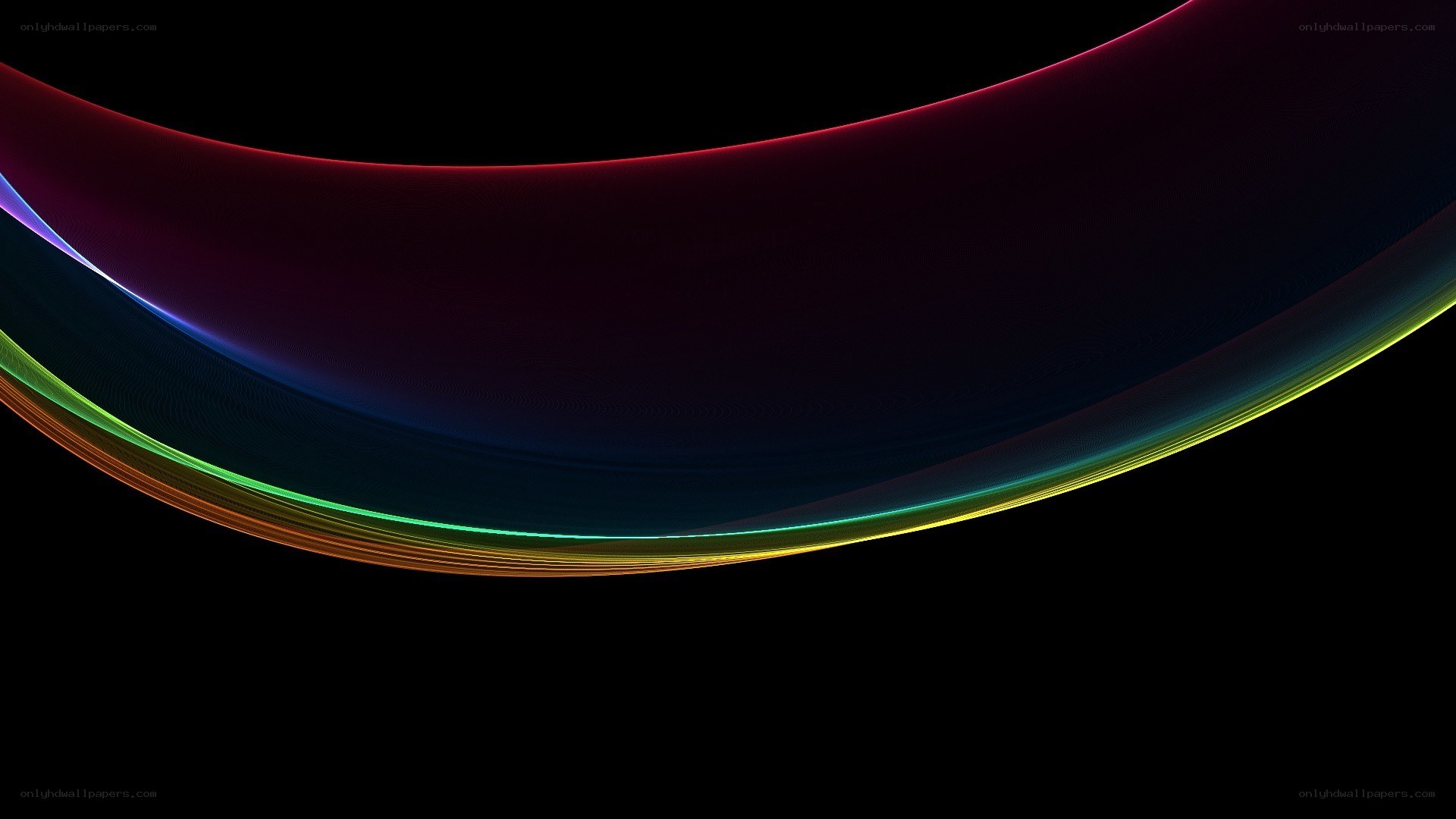 colorful light wave abstract