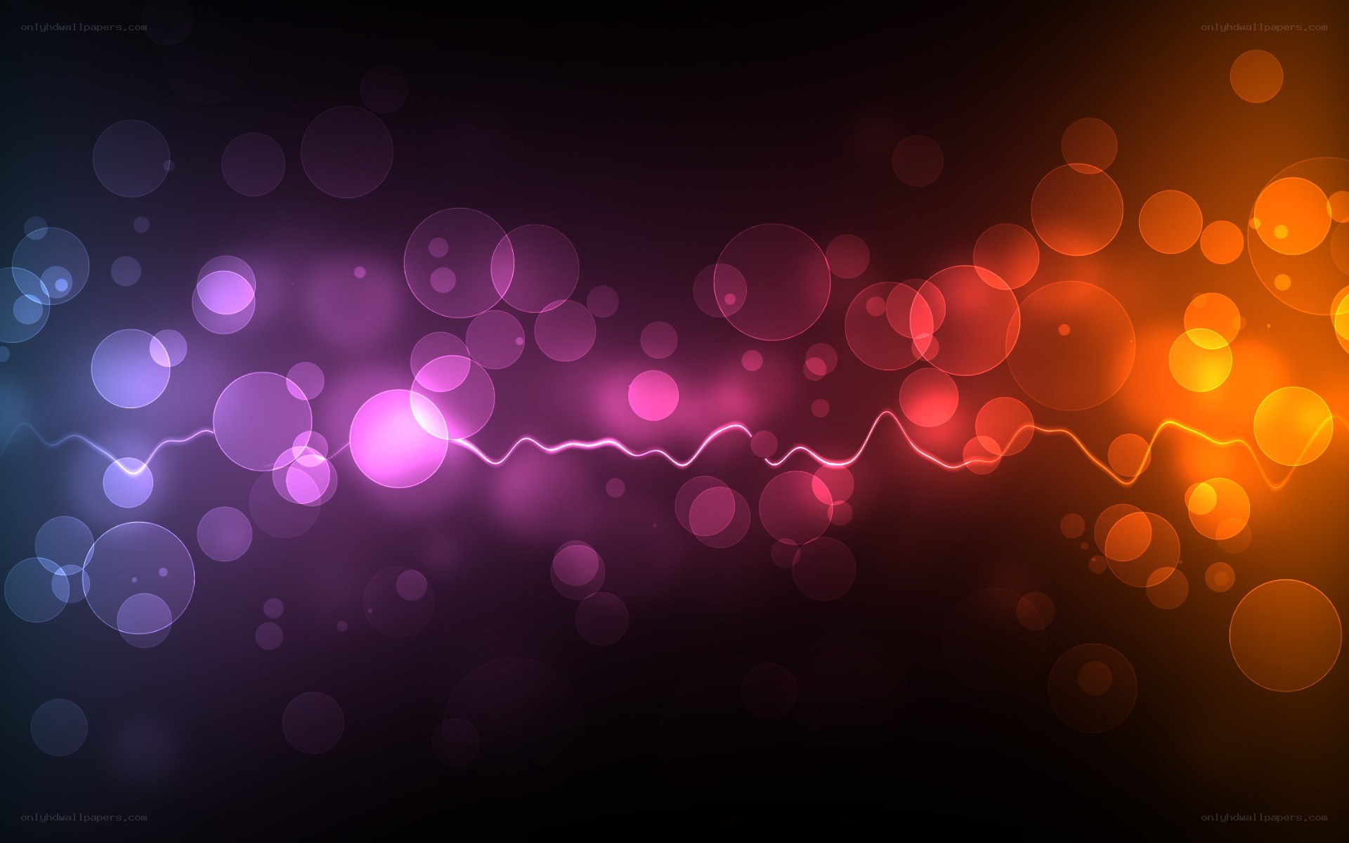 colorful light wave abstract