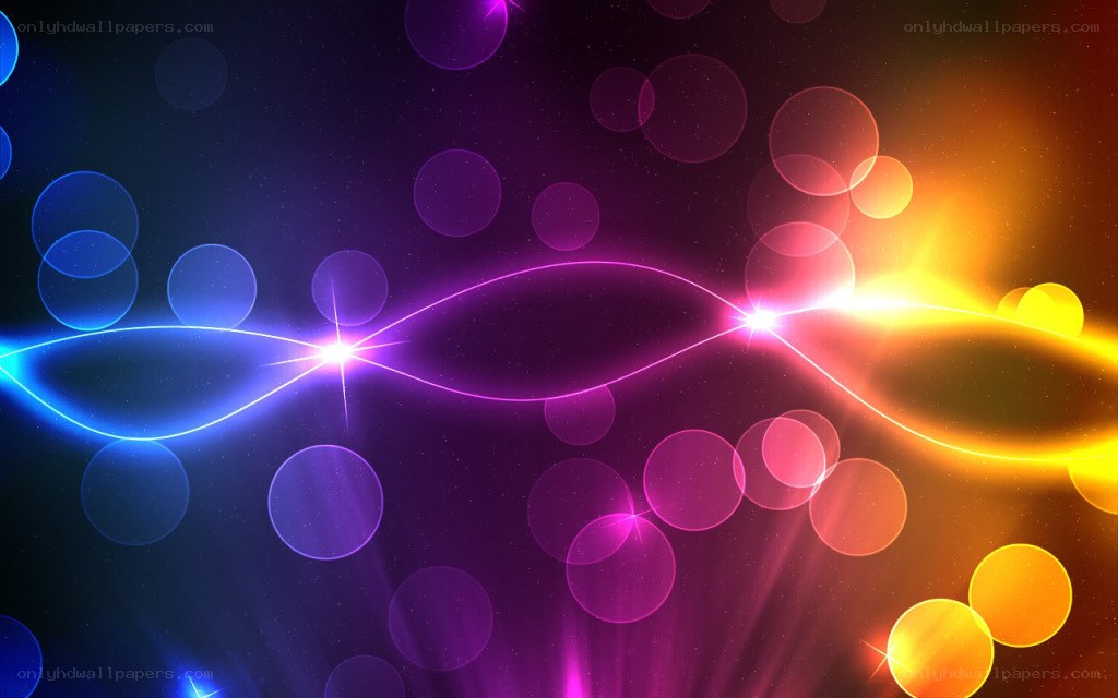 colorful light wave abstract