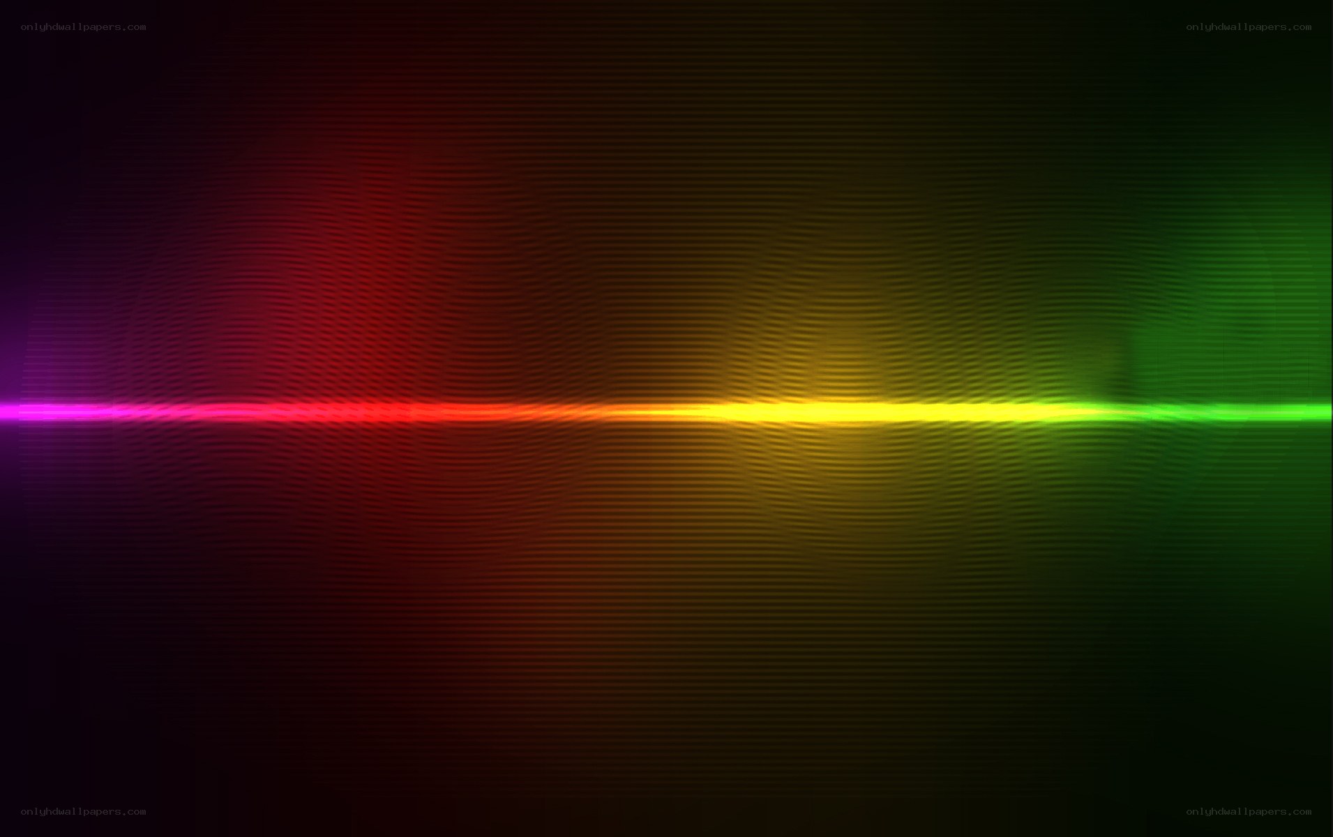 colorful light wave pattern