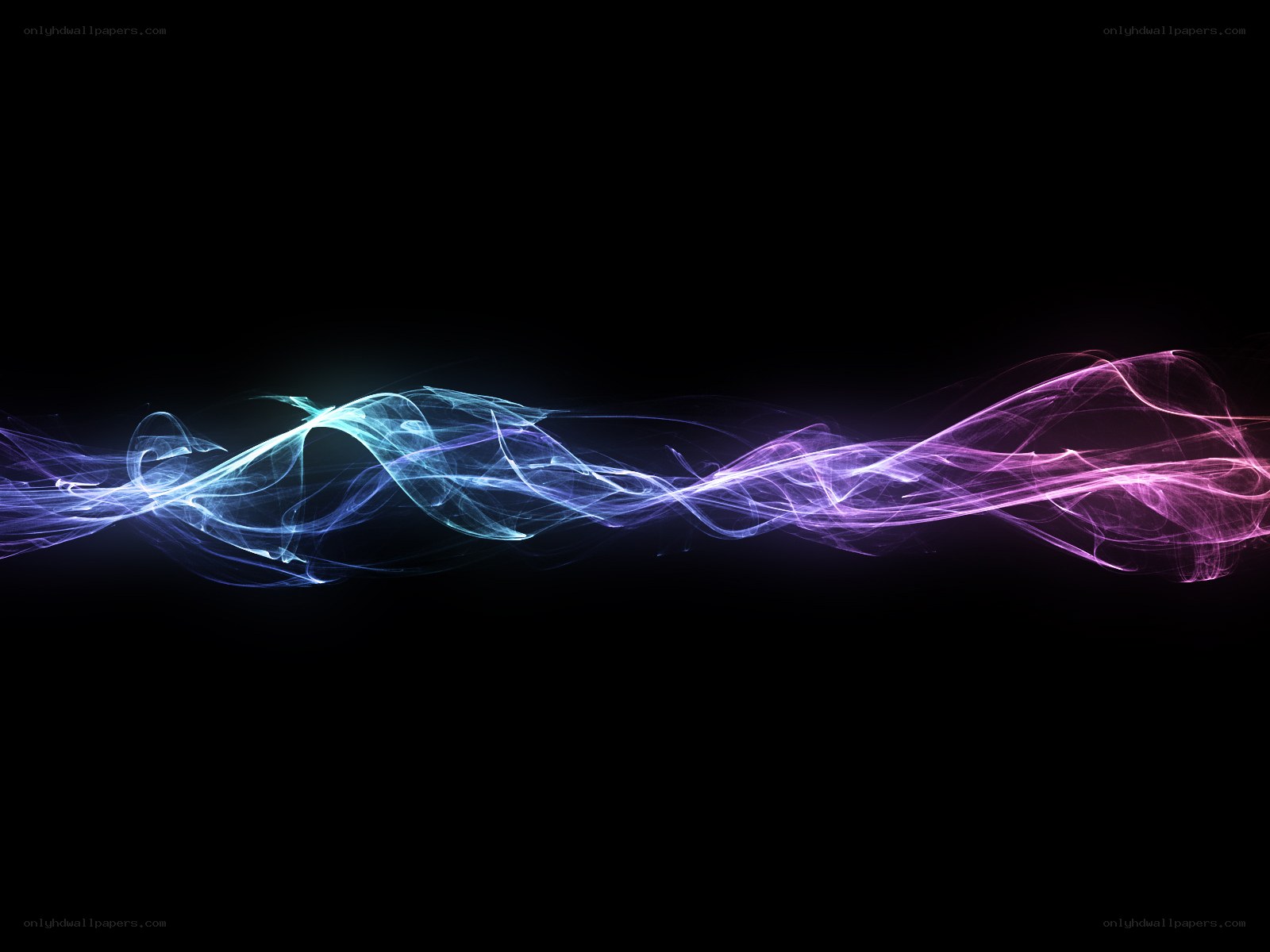 colorful light waves