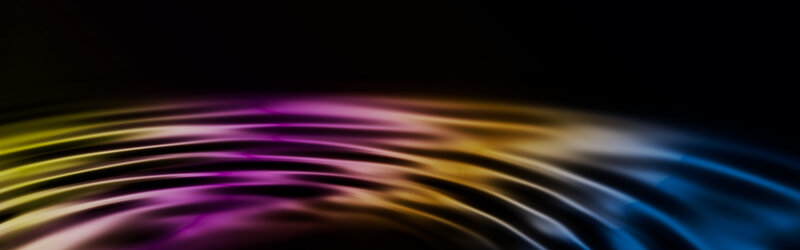 colorful light waves