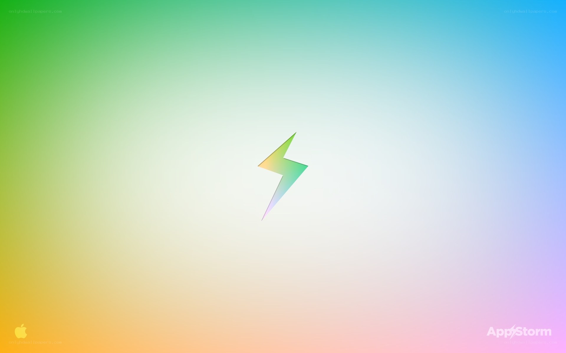 colorful lightning bolt background