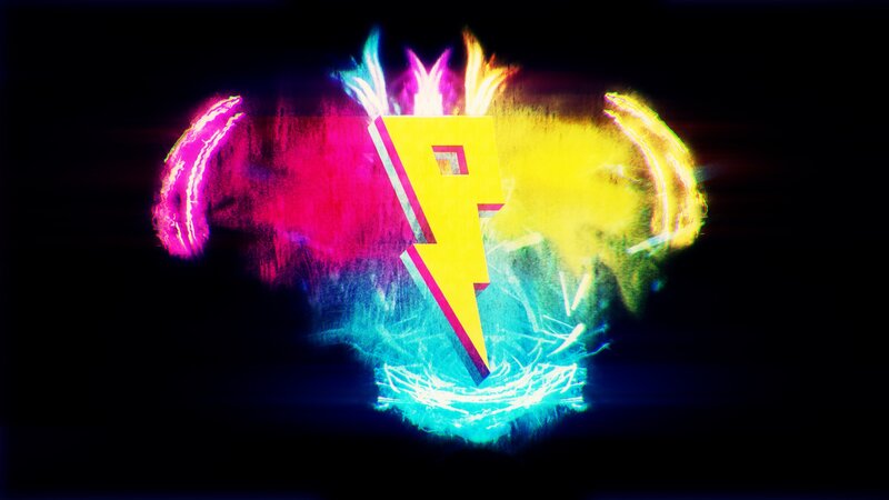 colorful lightning bolt logo
