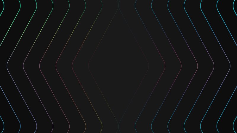 Colorful Lines on Black — Calm