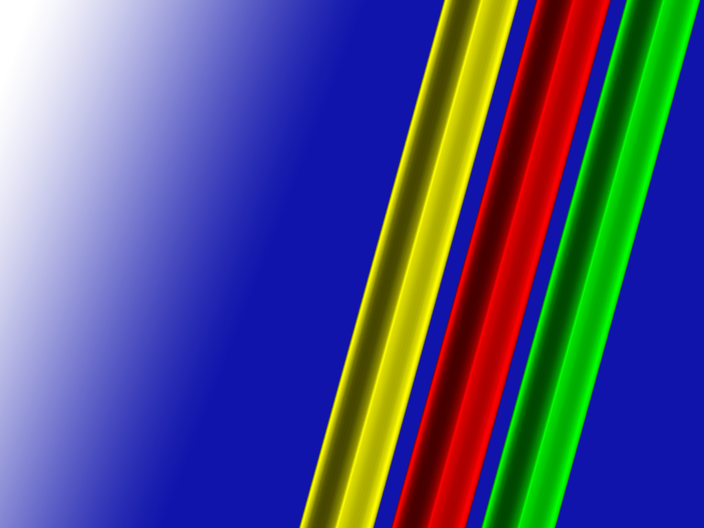 colorful lines on blue background