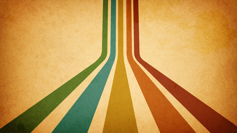 Colorful Lines on Textured Background — Brown