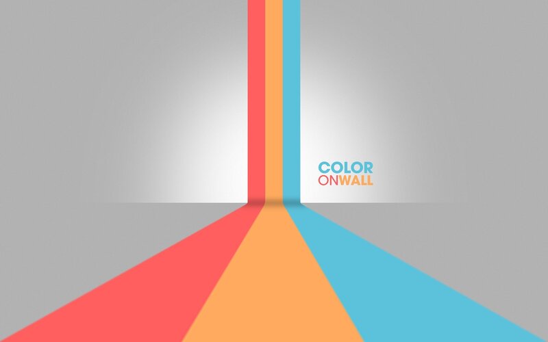 Colorful Lines on Wall