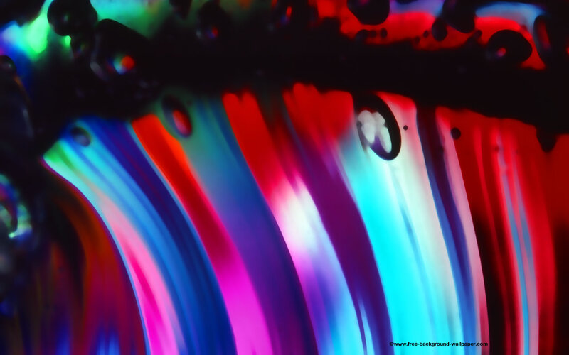 Colorful Liquid Streaks
