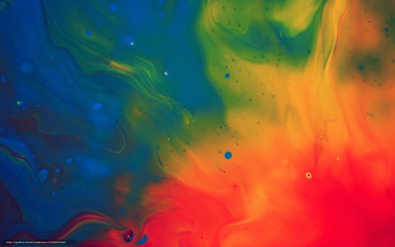 Colorful Liquid Swirls — Blue, Vibrant, Abstract